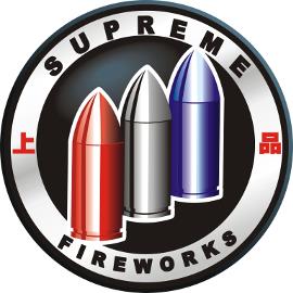 supreme best fireworks brand logo